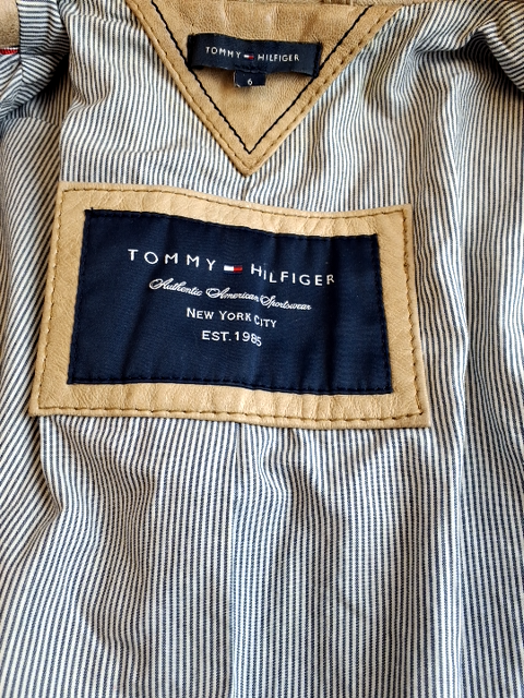 Tommy Hilfiger Skind Jakke